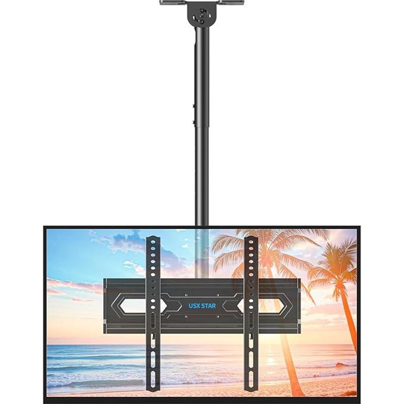 USX STAR Ceiling TV Mount for 26-65 inch TVs
