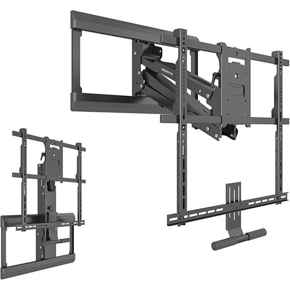Mount-It! Fireplace Mantel TV Wall Mount (42-65)