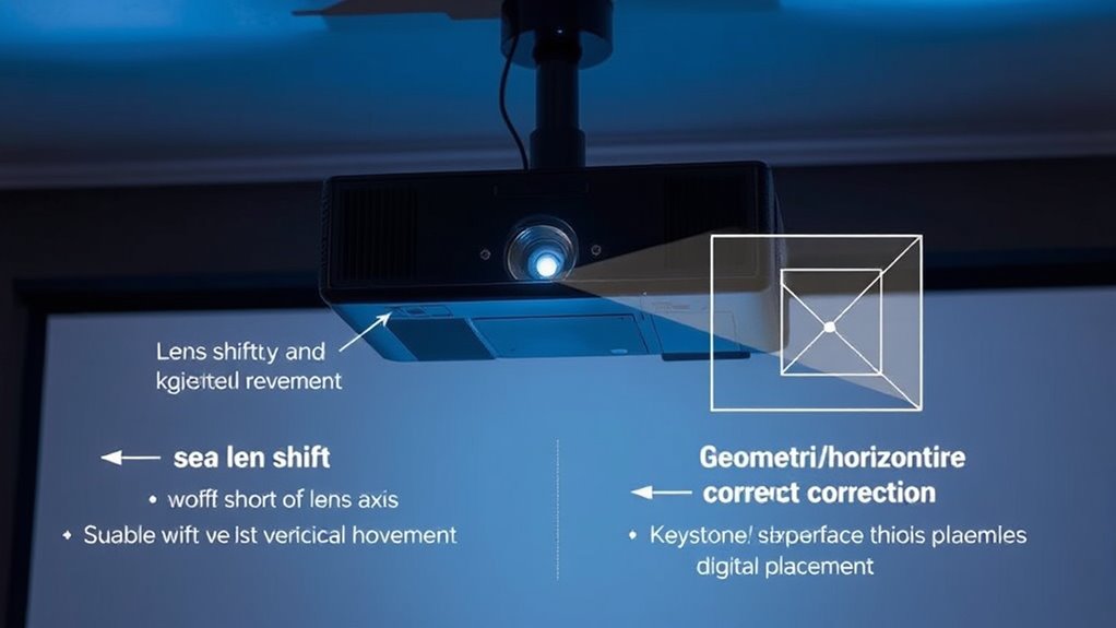 adjustable image correction options