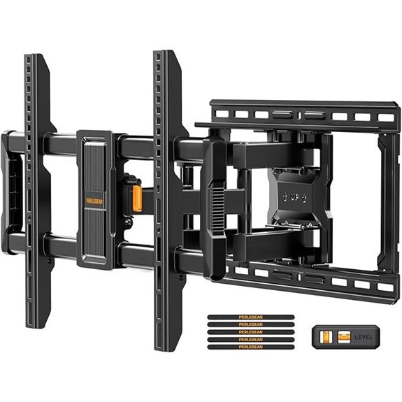 Perlegear Full Motion TV Wall Mount for 42–97 Inch