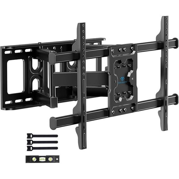PERLESMITH Full Motion TV Wall Mount for 37-75 Inch TVs