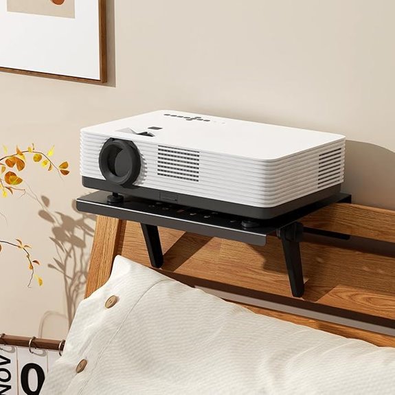 Adjustable Metal Projector Wall Mount for Living Room