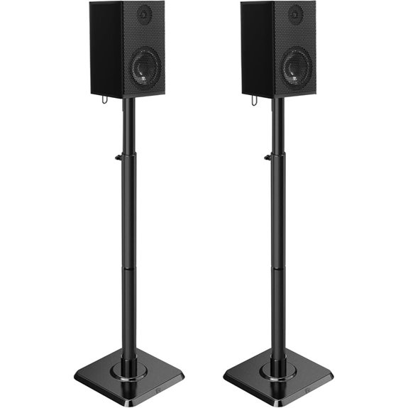 Mounting Dream Adjustable Speaker Stands (Set of 2)