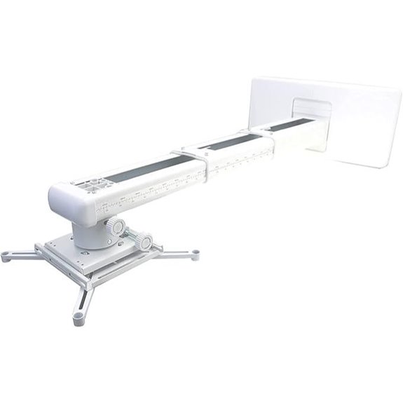 NC Projector Wall Mount with Adjustable Telescopic Arm