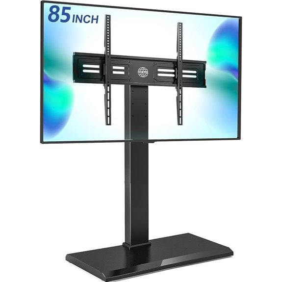 FITUEYES Universal Floor TV Stand for 50-85 Inch TVs