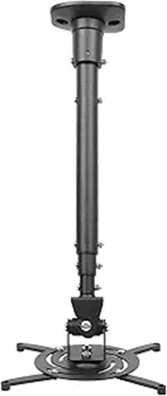 Universal Ceiling Projector Mount with Adjustable Height