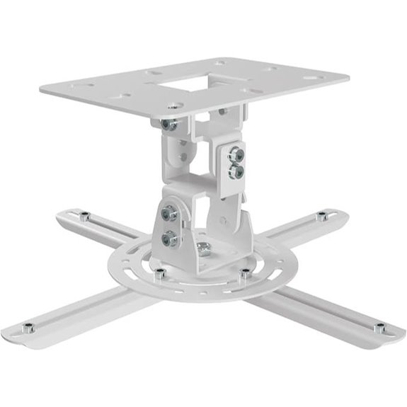 Universal Projector Ceiling Mount with Adjustable Arms