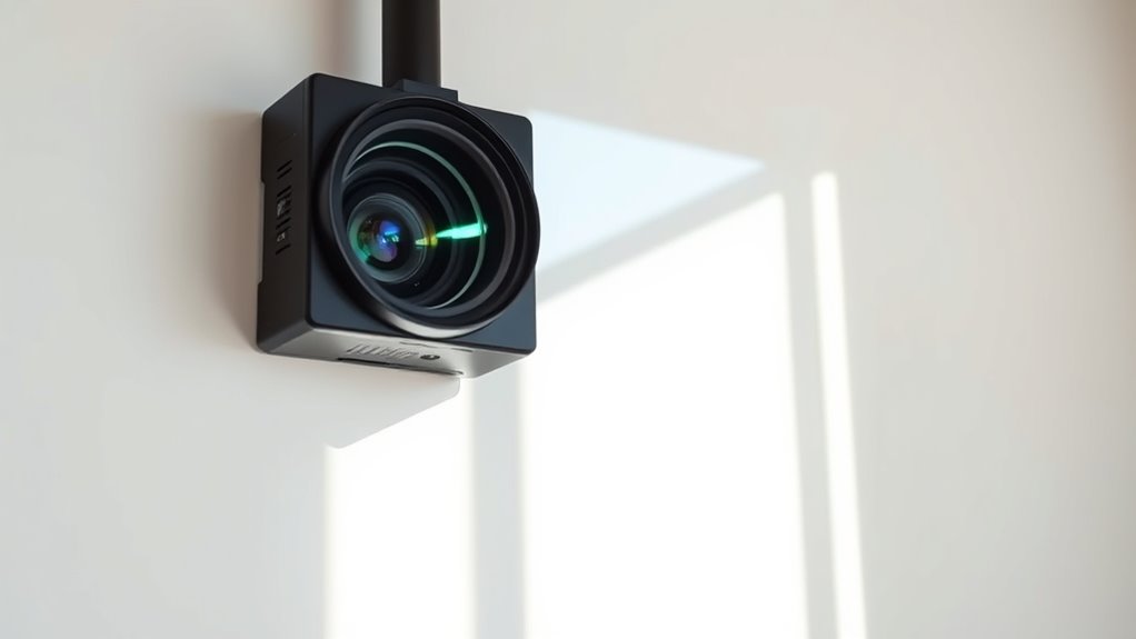 adjusting distorted projected images