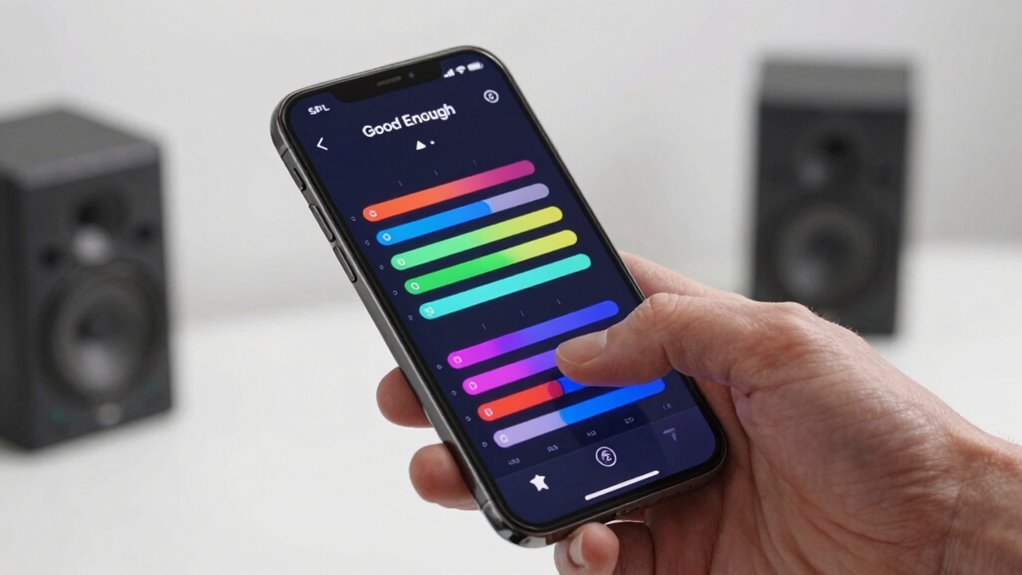adjusting speaker levels digitally
