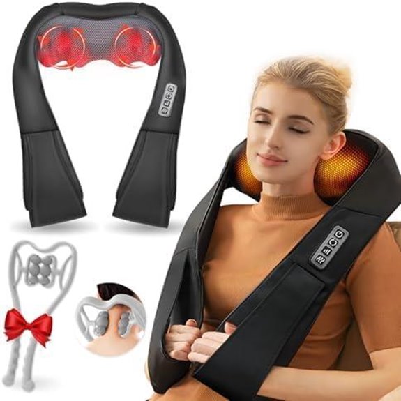 Neck Massager for Adults - Shiatsu Deep Tissue Heat