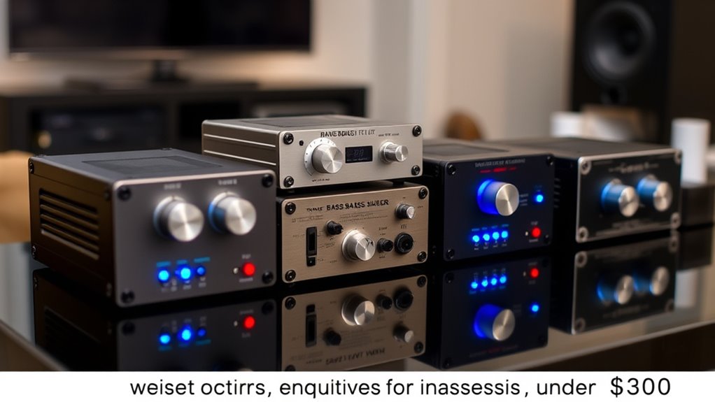 affordable bass shaker amplification