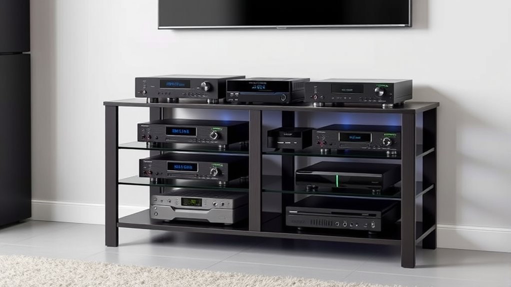 affordable durable av racks