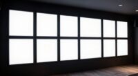affordable fixed projector screens