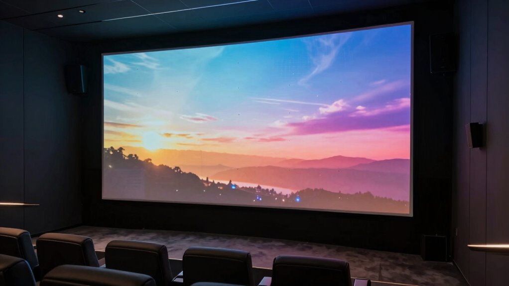 affordable high quality projection screens