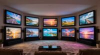 affordable home theater screens