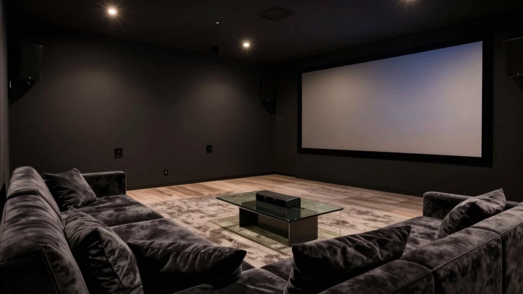 affordable home theater sectionals