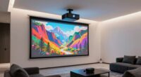 affordable large screen projectors