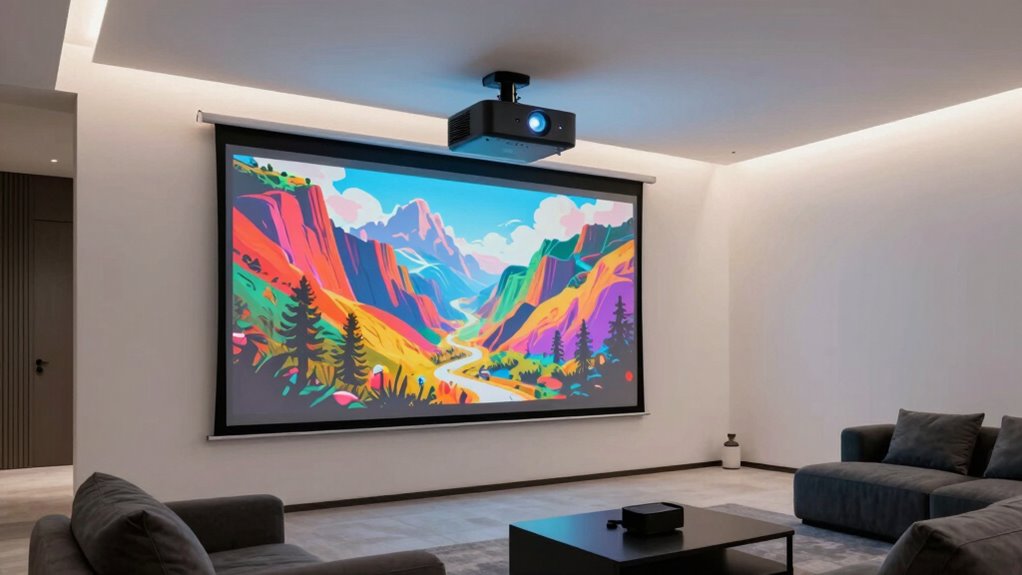 affordable large screen projectors