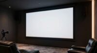 affordable motorized projector screens