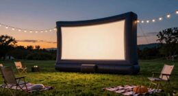 affordable outdoor movie screens