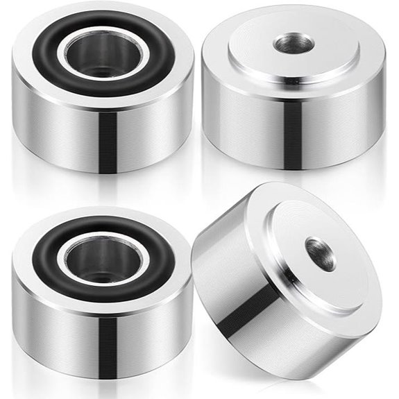 Facmogu Aluminum Alloy Speaker Isolation Feet (4 pcs)