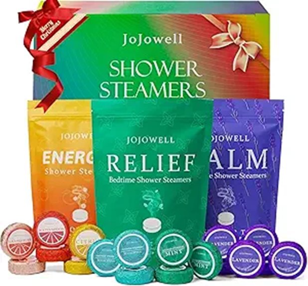 aromatherapy shower steamer pack