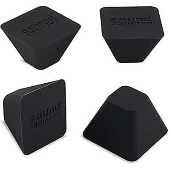 audio isolation foot pads