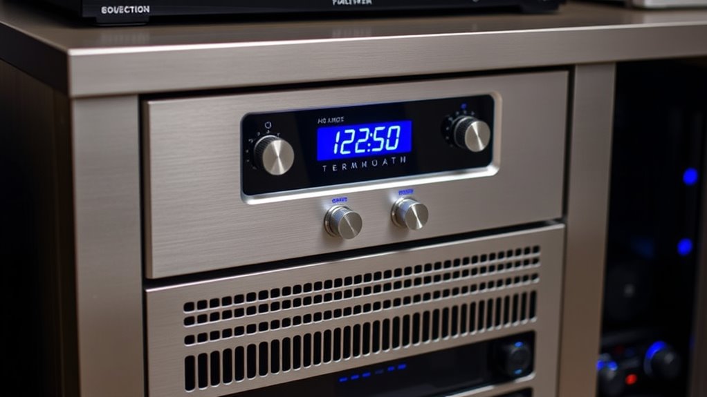 av cabinet cooling controller considerations