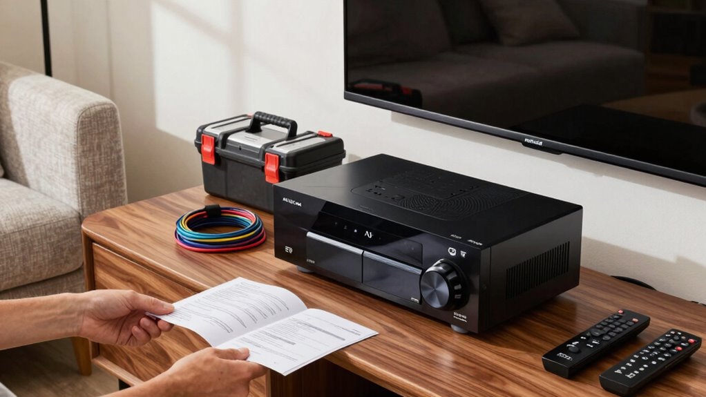 av gear setup checklist