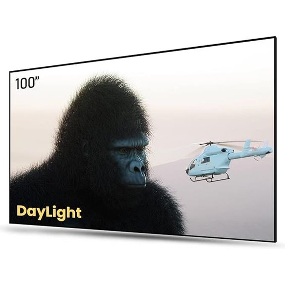 AWOL VISION 100 ALR Fixed Projection Screen