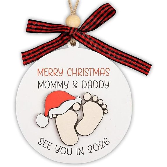 Baby Expecting 2025-2026 Ornament Gift