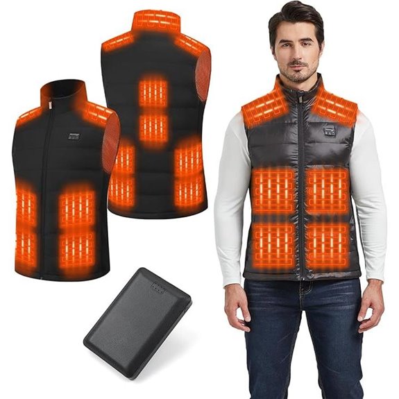 Heated Electric Vest with Battery Pack for Men and WoMen