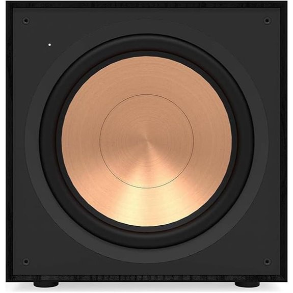 Klipsch R-121SW 12” Front-Firing Subwoofer in Black