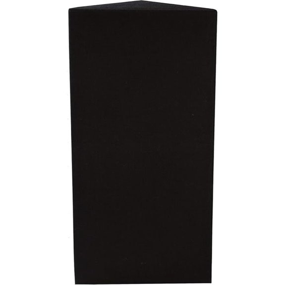 ATS Corner Bass Trap - Low Frequency NRC 1.40 Black