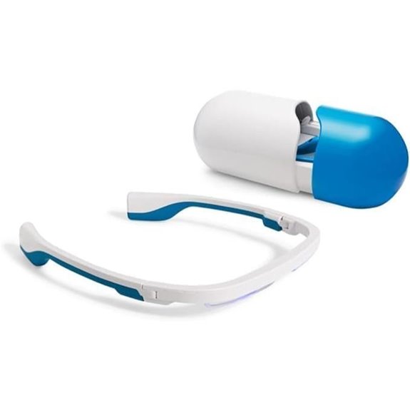 Premium Blue Light Therapy Glasses and Lamp