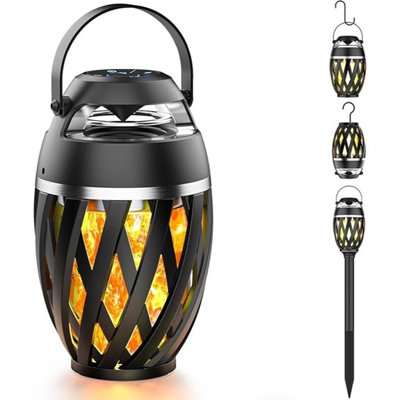 Christmas Gift for Men: Bluetooth Speaker with LED Torch