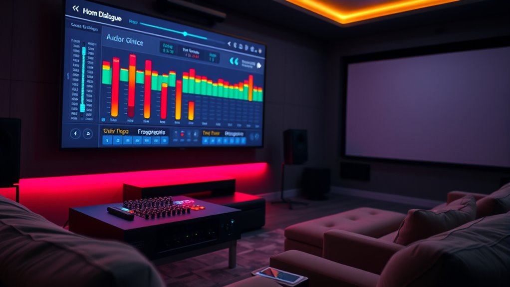 boost dialogue midrange frequencies