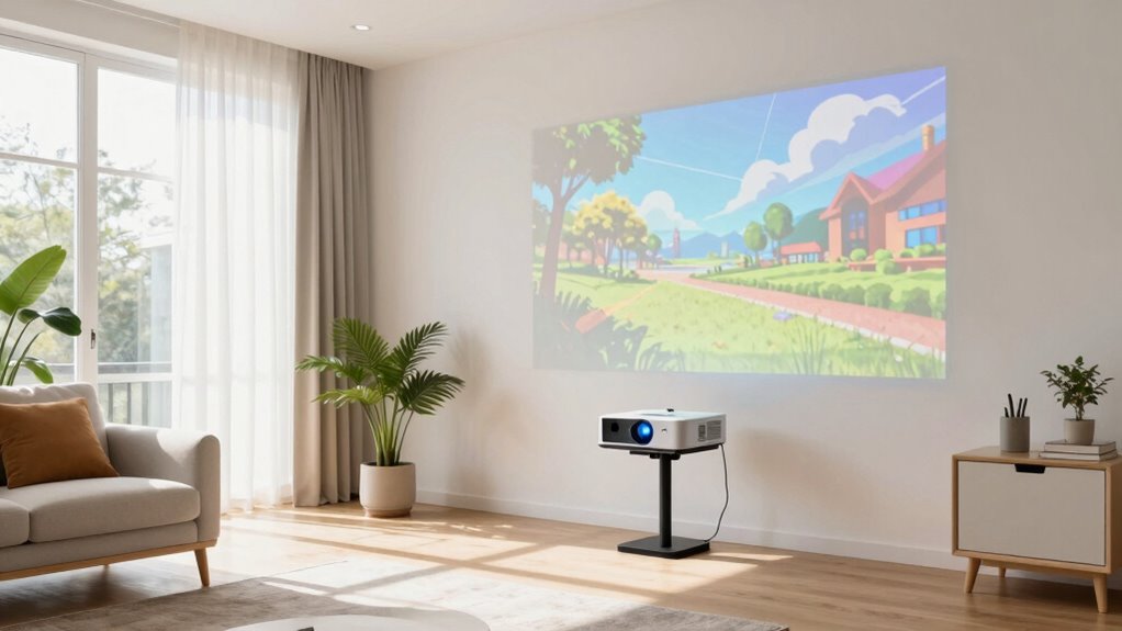 bright daytime projector solutions