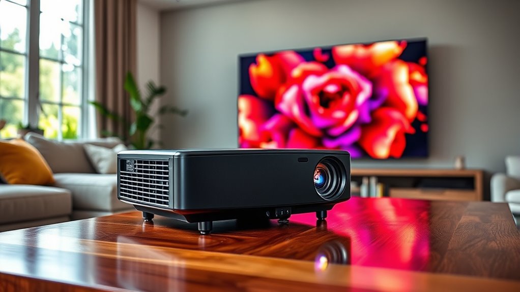 bright room projector selection