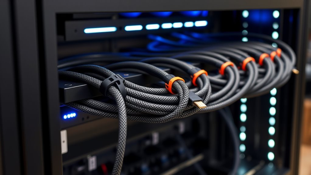 cable management for av racks