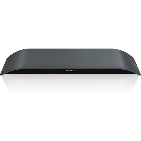 BlueAnt Soundblade Under Monitor Soundbar (Charcoal)