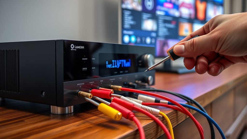 check device connections carefully