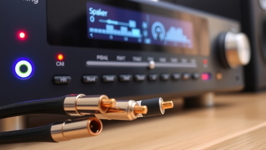 check speaker connections regularly