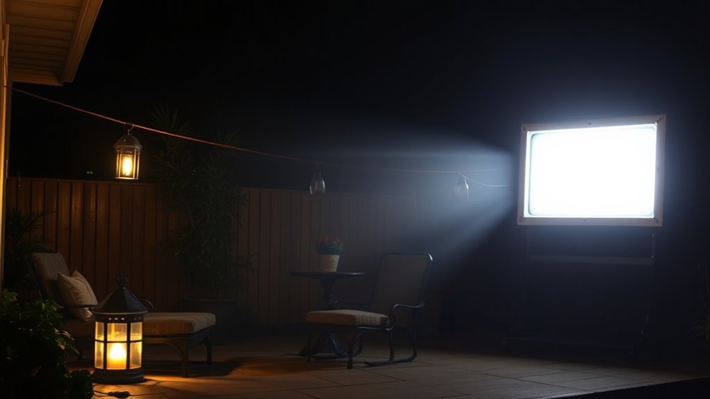 choose appropriate outdoor lighting