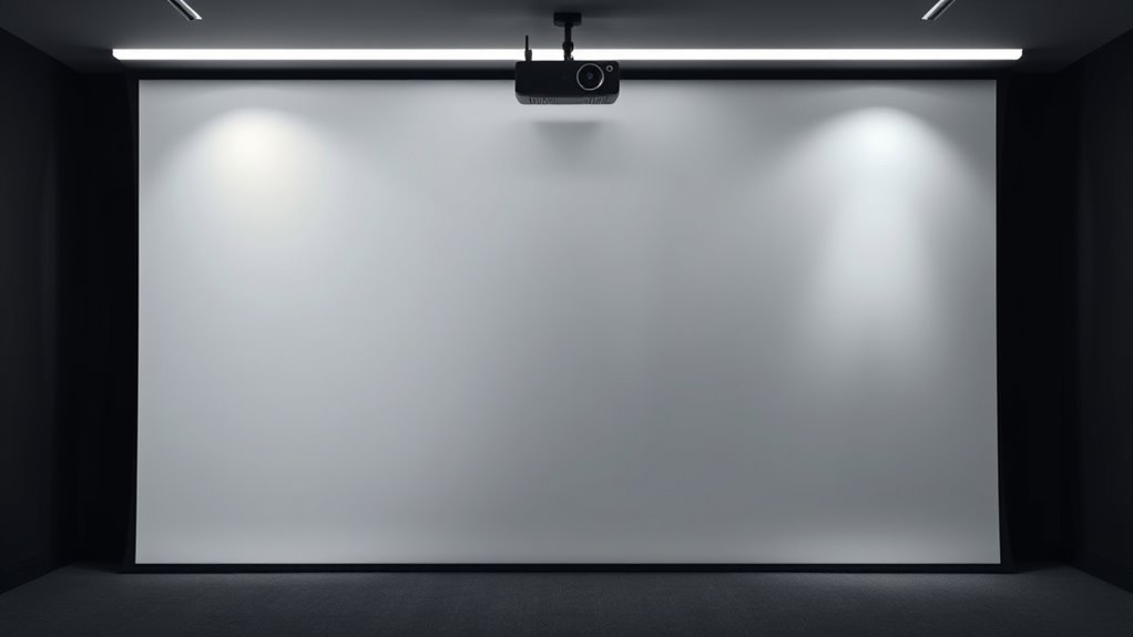 choosing optimal dark room screen