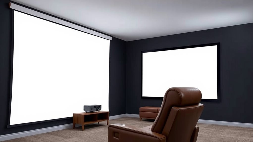 choosing suitable projector screen