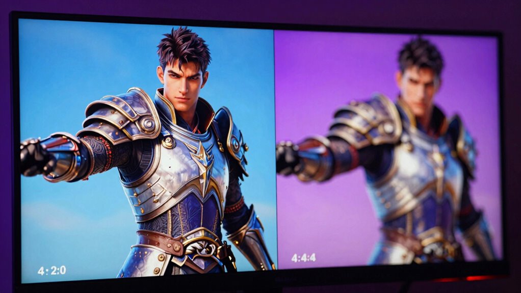 color subsampling comparison