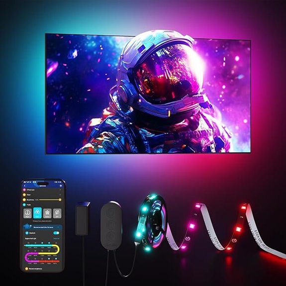 colorful tv backlight strip