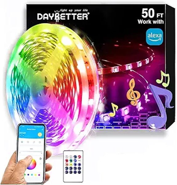 colorful wifi led strips