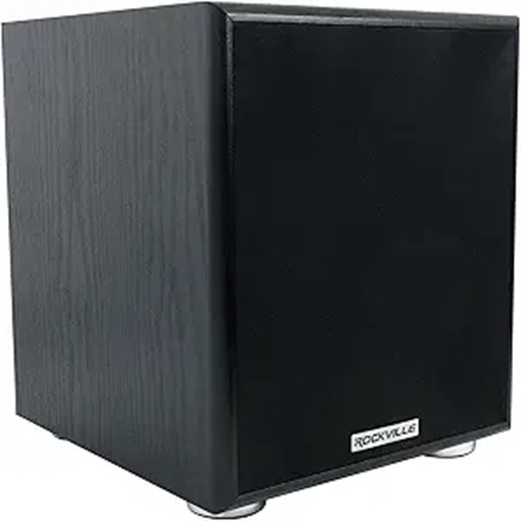 Rockville Rock Shaker 6.5 Subwoofer 200W Peak Compact